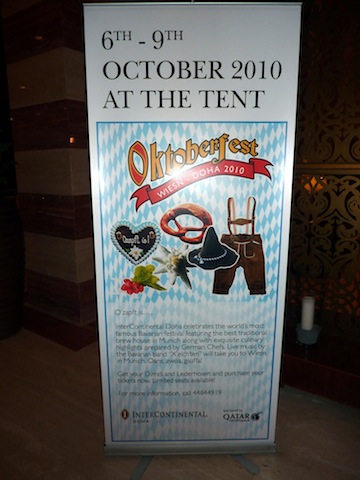 X’elch’ten am Oktoberfest in Doha